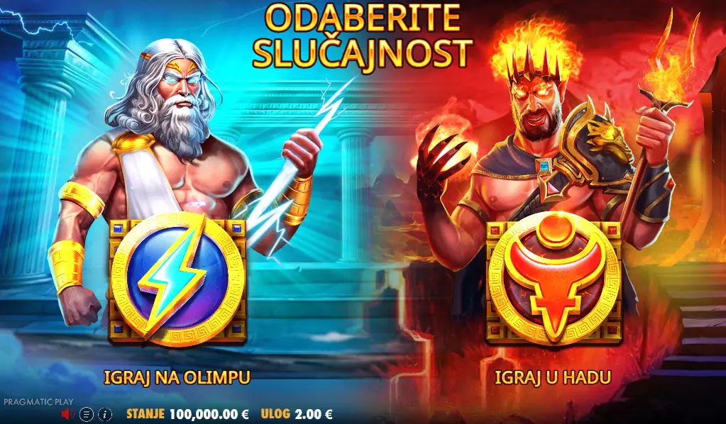 Zeus vs Hades – Gods of War