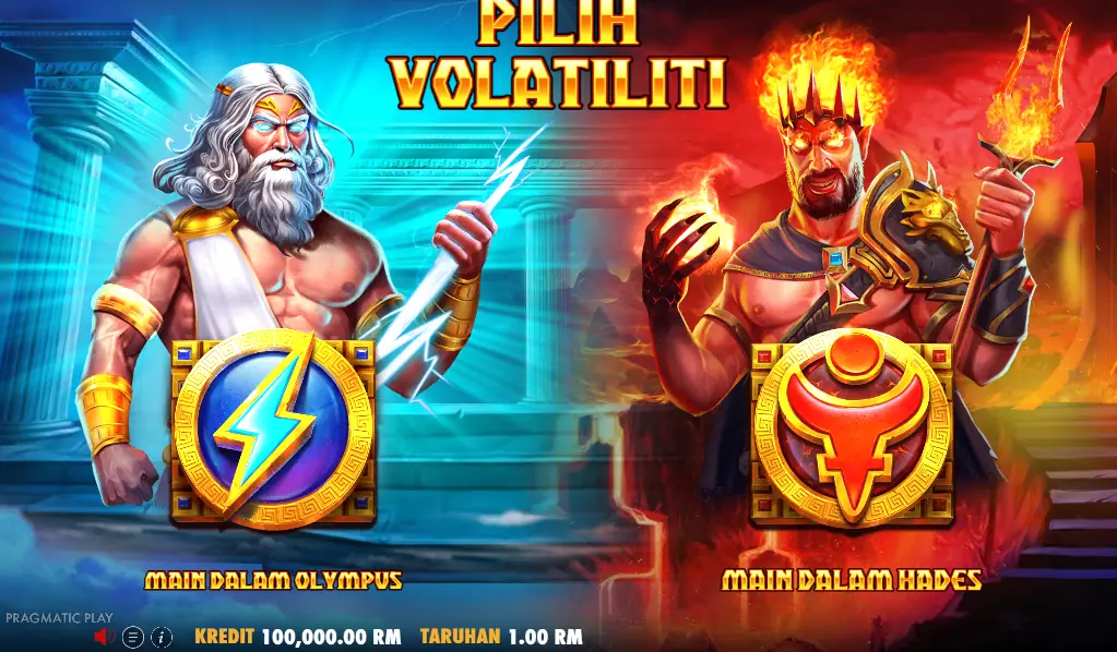 Zeus vs Hades – Gods of War