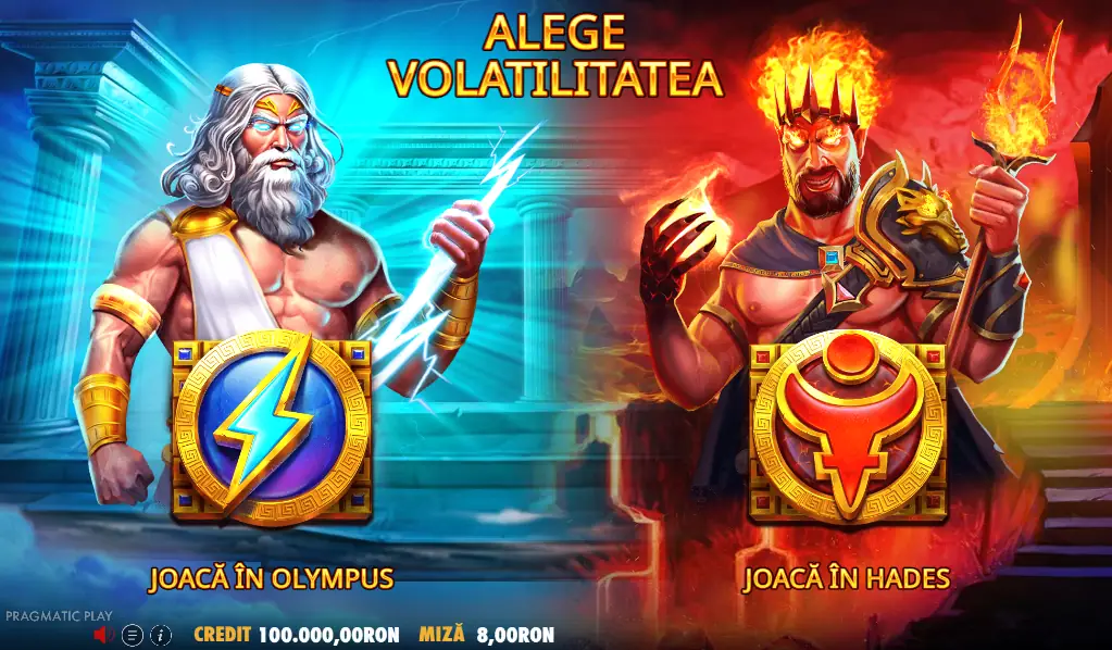 Zeus vs Hades – Gods of War